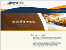 Tablet Screenshot of morganpriceco.com